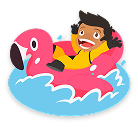 Sticker d'A2onCraft dans les backrooms créé par LeXenoPanda